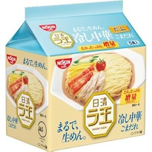 日清ラ王 冷し中華 ごまだれ 1ケース（30食・5P入×6袋）