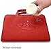 Brinch Universal Portable Anti-Tear Fabric Laptop Sleeve Case for 15-15.6 Inch Laptop,Red