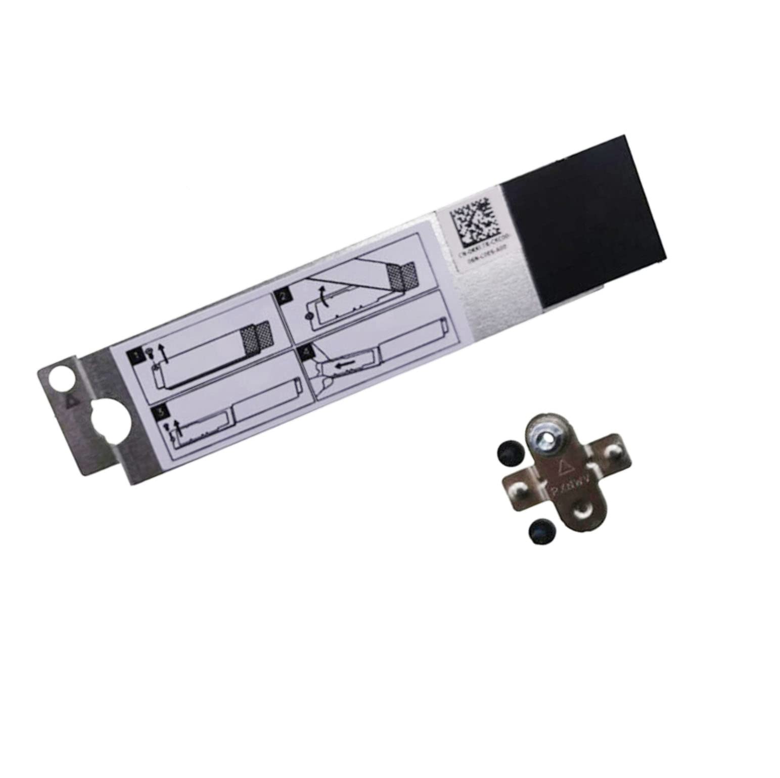 segoo 2nd M.2 2280 SSD Heatsink Thermal Shield w/Support Bracket Replacement for Dell G7 15 7500 G7 17 7700 Gaming Laptop 0KKCTR KKCTR 0PXNWV PXNWV