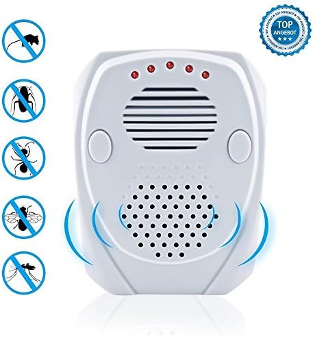 Ultrasonic Pest Repellent - Electronic Plug in - Frequency conversion mode - Pest Control Ultrasonic Repellent Best for Mice,Mosquitoes,Ants,Spiders,Roaches - Indoor &amp; Outdoor(USB) Pest Repeller