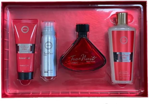 ARMAF Tres Nuit Lyric Four Giftset Men's EDP Fragrance Cologne