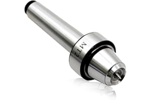 Yunnergo 1Pcs MT2 Wood Lathe Live Center Drive Spur Cup with Wooden Box for Wood and Metalworking Lathe