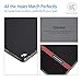 auaua iPad Pro 9.7 Case, PU Leather Case for iPad Pro 9.7 with Smart Cover Auto Sleep/Wake +Pencil Holder+Screen Protector for Apple iPad Pro 9.7 inch Apple Tablet