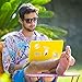 Yellow Vinyl Laptop Sticker,70 PCS Waterproof Water Bottle Decal Sticker Pack for MacBook,Skateboards,Luggage,Cars,Bicycles,Travel Case, Motorcycle,Snowboard,PS4,Xbox ONE (Yellow)