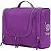bago Travel Toiletry Bag for Women and Men - Large Waterproof Hanging Toiletry Bag for Bathroom and Travel Bag for Toiletries Organizer (Purple)
