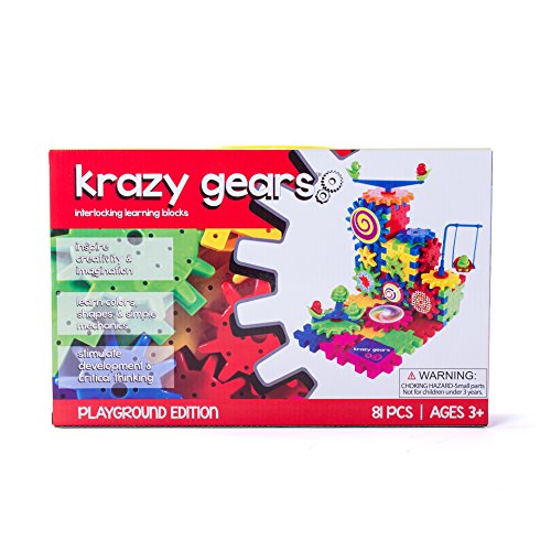 5 Krazy+Gears+Gear+Building+Toy