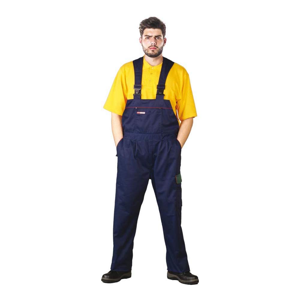 Reis Sfgz_58 Forest Protective Bib-Pants, Navy Blue-Green, 58 Size