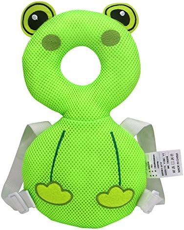 Yemii Baby Head Protector, Baby Toddlers Head Protective Adjustable Infant Safety Pad Baby Toddlers Head Safety Pad Cushion Baby Back Protection Prevent Toddlers Injured Suitable Age 4-24 Months
