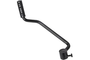 Cryfokt Manual to Foot Shift, Shifter Conversion Lever Black Powder Coating for TRX350TE Rancher ES Shifter