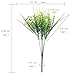 HOGADO Artificial Plants, 4pcs Faux Baby's Breath Fake Gypsophila Shrubs Simulation Greenery Bushes Wedding Centerpieces Table Floral Arrangement Bouquet Filler White