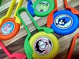 Unbranded 12 Teen Titans Disk Shooters for Birthday Party Favors Cartoon Network