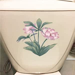 3 piezas dormitorio pared pegatina calcomanía inodoro decoración baño