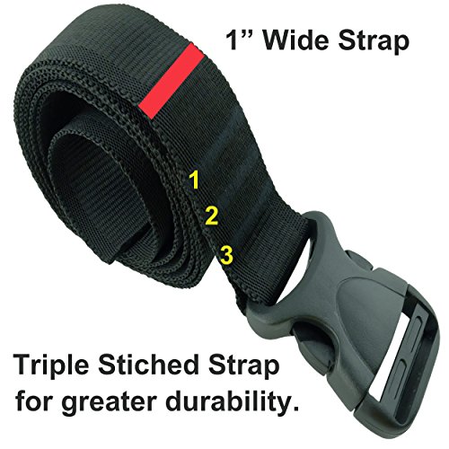 333 World Strap 1 Inch Wide with Plastic Quick Release Buckle for