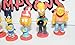 The Simpsons Deluxe Party Favors Goody Bag Fillers Set of 8 Funny Mini Bobblehead Figures with Homer, Marge, Bart, Sideshow Bob and More!