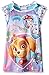 Paw Patrol Little Girls Skye and Her Star Rescue Pals Nightgown, Blue, 3T
