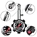 AUPER High Accuracy Tire Pressure Gauge Black 100 psi