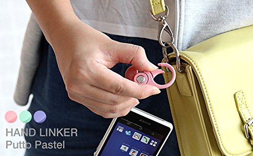 [Hamee Original] HandLinker Putto Fashionable Universal Ring Strap Lanyard for Mobile Phones with Carabiner - Thumbnail 2