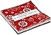 KimberBell Basics Black White & Red Charm Pack 42 5-inch Squares Maywood Studio