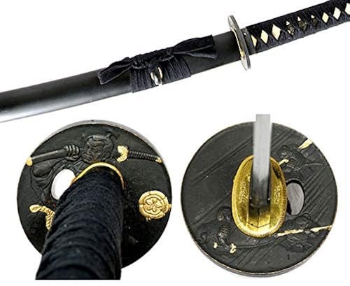 Musha Hand Forged Samurai Sword Katana 1045 Carbon Steel Full Tang ...