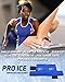 Pro Ice Ankle & Foot Ice Therapy Wrap - Ankle Ice Pack Wrap for Sprained Ankles, Plantar Fasciitis, Achilles Tendonitis, and Swelling Feet - Reusable Ice Packs for Injuries Included - PI 500