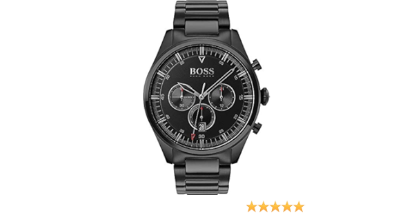 Hugo Boss Black Mens Quartz Watch, Chronograph Display and Stainless Steel  Strap 1513714 : Buy Online at Best Price in KSA - Souq is now Amazon.sa:  Fashion