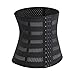 Bafully Weight Loss Hourglass Waist Trainer Body Cincher Sport Workout Shapers (S, Black)