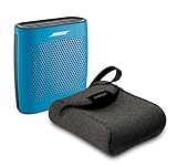 Bose® SoundLink® Color Blue Bundle | Bluetooth Mobile Speaker with Travel Case