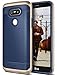 Caseology Wavelength for LG G5 Case (2016) - Stylish Grip Design - Navy Blue