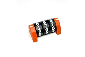 Life Counter/Wound Counter - Number dial - Three Dial Orange - MTG, Warhammer 40k, D&D, or Other Tabletop Games - Phoenix Fire Gaming