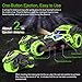 YITOOK Pull Back Vehicles,【Upgraded Version】 3 in 1 Air Pull Back Car Toys Friction Powered Vehicles Include 2 Motocycles with Fun Lights & Sounds Gifts for Children Kids Boys Girls (Green)