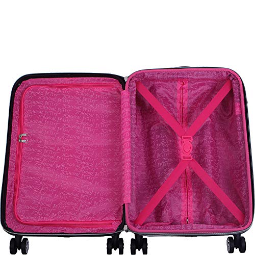 Betsey Johnson Luggage Hardside 3 Piece Set Suitcase With Spinner