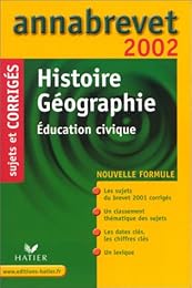 Histoire-géographie, éducation civique