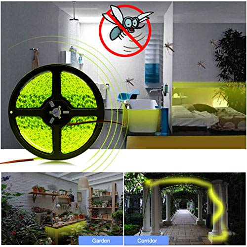 HTHJSCO Led Strip Light, Rope Light with 12V Power Supply USB Controller and String Light Fixing Clips Color Changing Light Strip for Home Kitchen