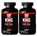 Maca root extract - KING SIZE FOR SEX - Sex boost men (2 Bottles 120 Capsules)