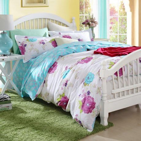 Cotton Bedding Set--love