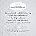 Waterproof Fitted Pack N Play Portable Mini Crib Mattress Playards Pad Cover - 39”x27”x5” - Washable and Dryable