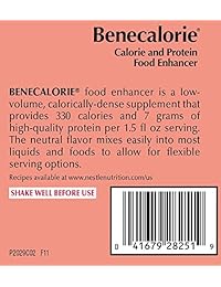 Benecalorie - Enhancer, sin sabores, tazas de 1,5 fl oz, 24 unidades