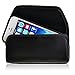 Turtleback Holster Compatible with Apple iPhone SE 5 5c 5s Black Belt Case Leather Pouch with Executive Belt Clip Horizontal Made in USA