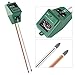 FIXKIT Soil Moisture / PH Meter, with Plant Light PH and Acidity Test Gauge Function, Good for Gardener or Planter Indoor and Outdoors (3 in 1)