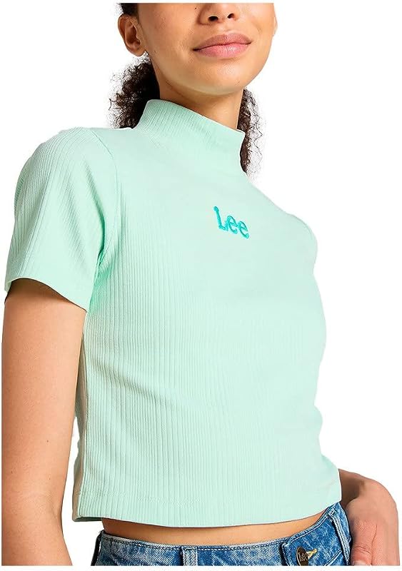 Camiseta de Manga Corta para Mujer, Seaglass, S