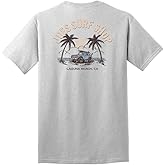 JOES SURF SHOP Men's Early Bird Logo Heavyweight Tees in Regular, Big and Tall