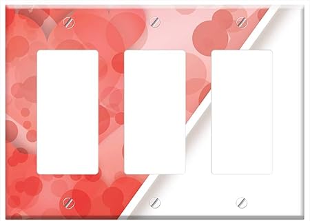 Amazon Com Switch Plate Triple Rocker Gfci Photo Frame Banner