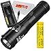 Nitecore Concept 1 1800 Lumen LED Compact Everyday Carry Flashlight PLUS Nitecore UM10 Single-Port USB Digi-Charger, 3100mAh IMR Rechargeable Battery, LumenTac Battery Organizer
