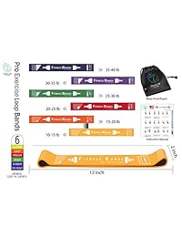 GL Unlimited Pro bandas de ejercicio, Multicolor