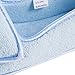 Git-up Women Diabetic Slippers/W Arthritis Edema Adjustable Closure Memory Foam House Shoes Open Toe 7#,Blue.