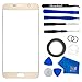 MMOBIEL Front Glass Replacement Compatible with Samsung Galaxy Note 5 N920 (Gold) Display Touchscreen incl Tool Kit