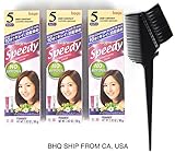 BIGEN SPEEDY CONDITIONING COLOR (#5 Deep Chestnut) Pack of 3