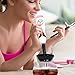 Feel Amazing Spinner Makeup Brush Cleaner & Dryer- Instantly Wash & Dry Your Make Up Brushes in 30 seconds- Works with Any Size Makeup Brush- Rechargeable Lithium Battery & Bowl Included