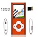 Tomameri - MP3 / MP4 Player with Rhombic Button (Orange)