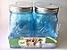 Ball Mason Jar-32 oz. Aqua Blue Glass Ball Collection Elite Color Series Wide Mouth-Set of 4 Jars primary